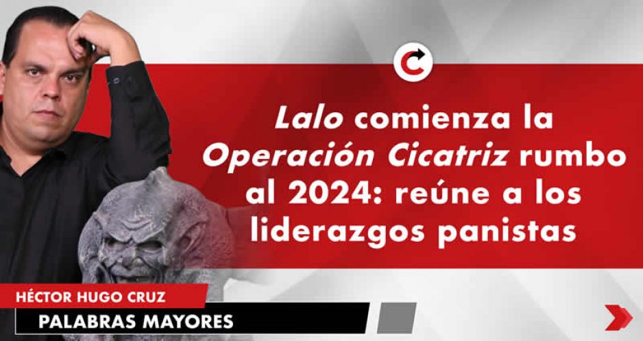 Lalo comienza la Operación Cicatriz rumbo al 2024: reúne a los liderazgos panistas