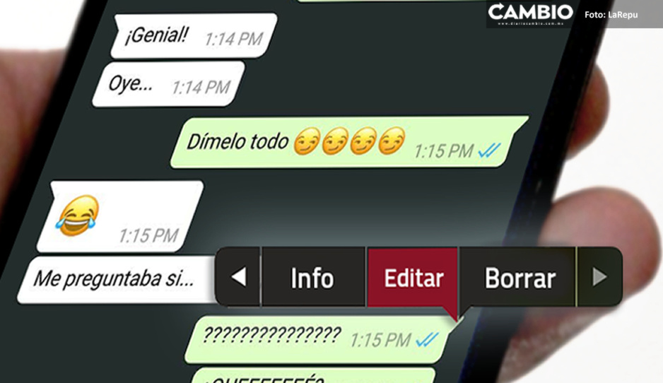 ¡Que alivio! Ya podrás editar los mensajes que enviados “por error” en WhatsApp