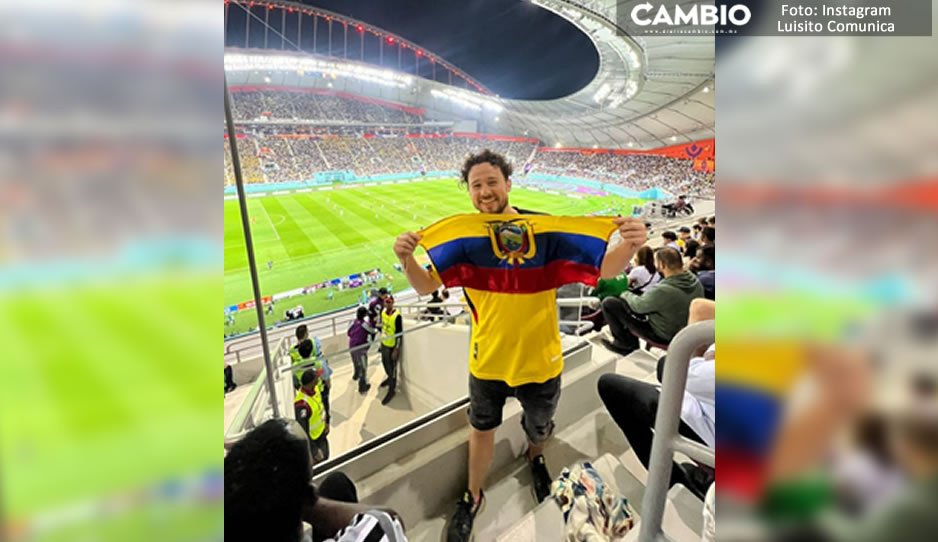 Luisito Comunica el más villamelón del Mundial, ahora se pone la playera de Ecuador