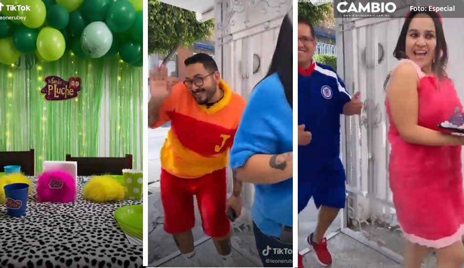 ¡Qué original! TikToker celebra fiesta con temática de la Familia P. Luche(VIDEO)
