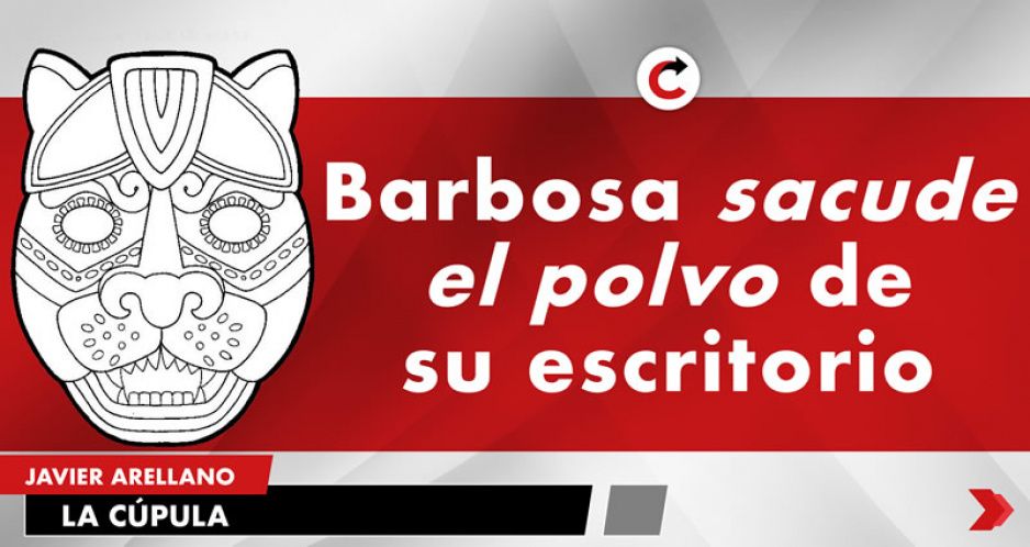 Barbosa sacude el polvo de su escritorio