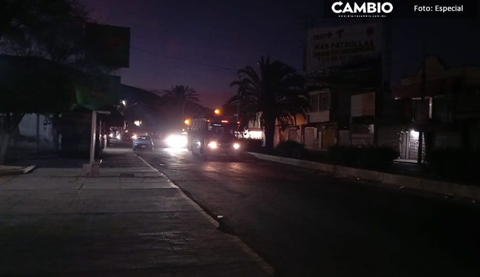 Fuertes vientos deja sin luz y telefonía a comunidades de Tecamachalco