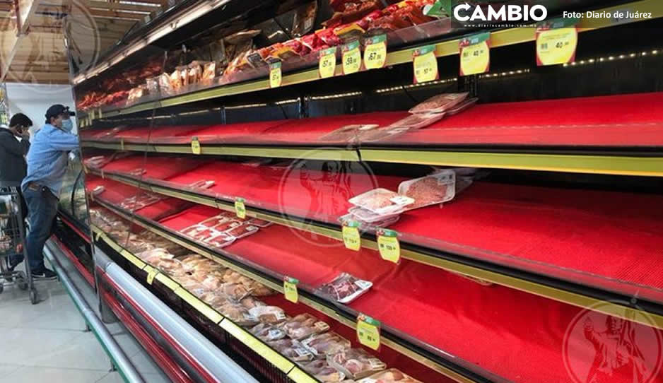 Compras de pánico en supermercados ante violencia extrema en Ciudad Juárez