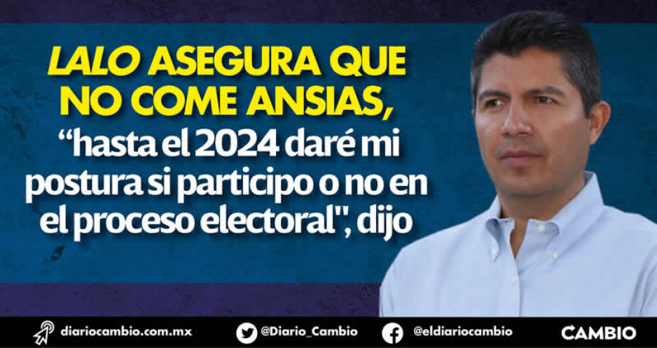 Lalo Rivera no sucumbe a la presión: hablaré de mis aspiraciones en 2024 (VIDEO)