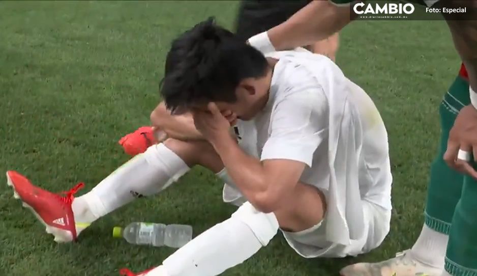 VIDEO: Jugador de Japón rompe en llanto tras perder ante México