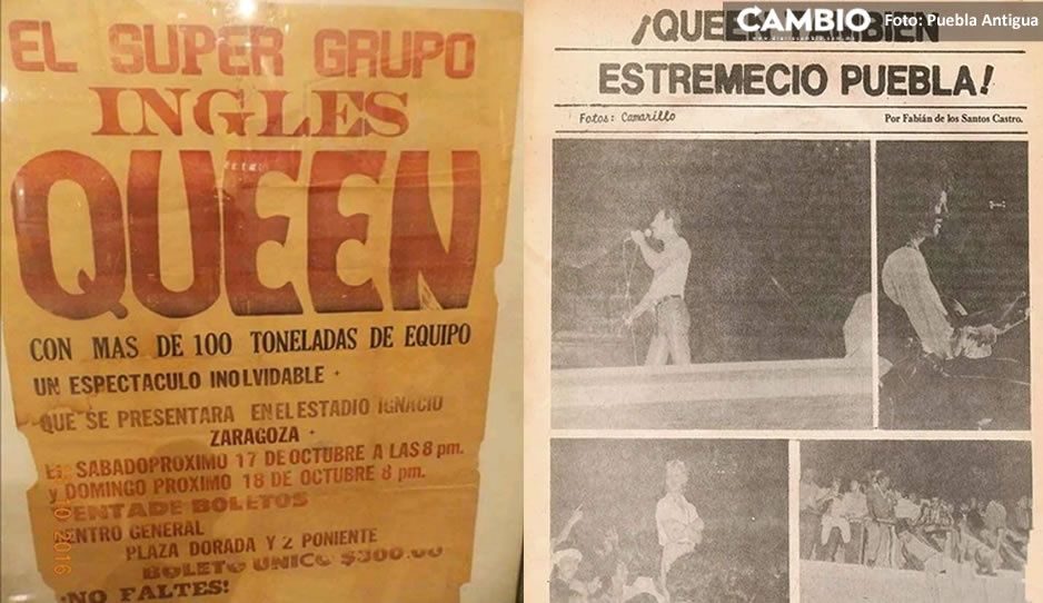 Fue un caos, así recuerdan poblanos concierto de Queen en el Estadio Zaragoza