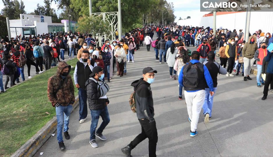 Con agilidad y sin complicaciones; así avanza la jornada de vacunación en el Centro Expositor (FOTOS y VIDEO)