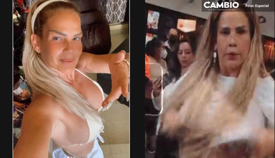 ¡Niurka no tiene pudor! Se levantan la blusa en pleno aeropuerto (VIDEO)