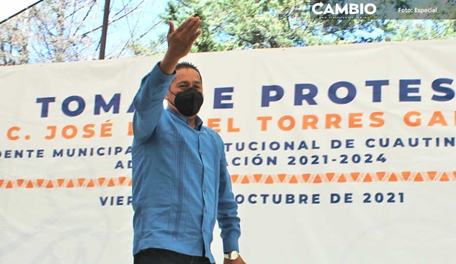 Tras 22 años, Daniel Torres García logra la alternancia en Cuautinchán (FOTOS)
