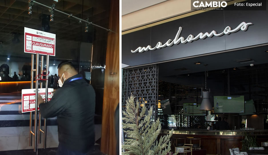 ¡Se les acabó la fiesta! Clausuran Mochomos y tres bares más en Puebla