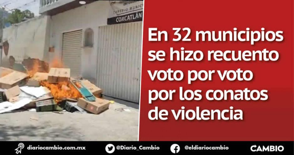 El PRIANRD recuperó 11 municipios de los 32 en los que hubo recuento de voto por voto