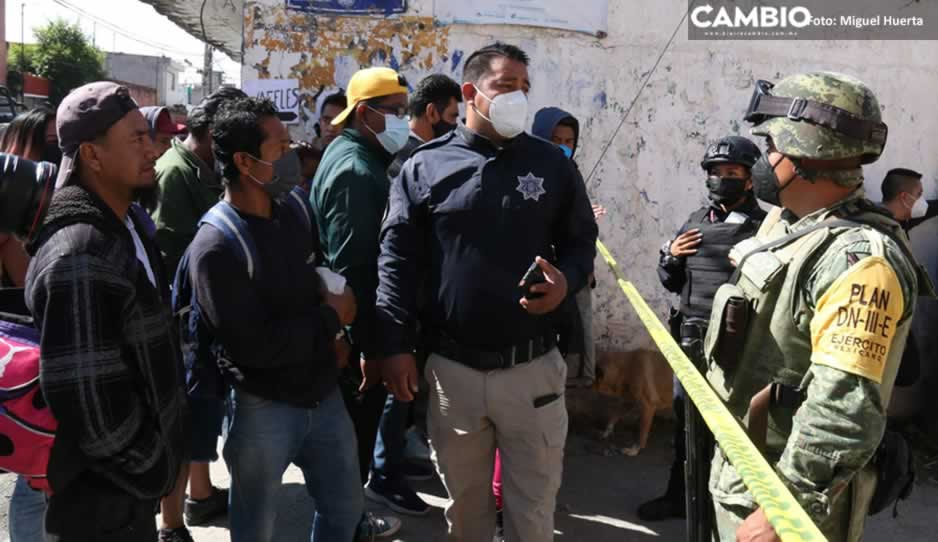 Reducen 11 metros perímetro en Xochimehuacan; familias volverán a su hogar