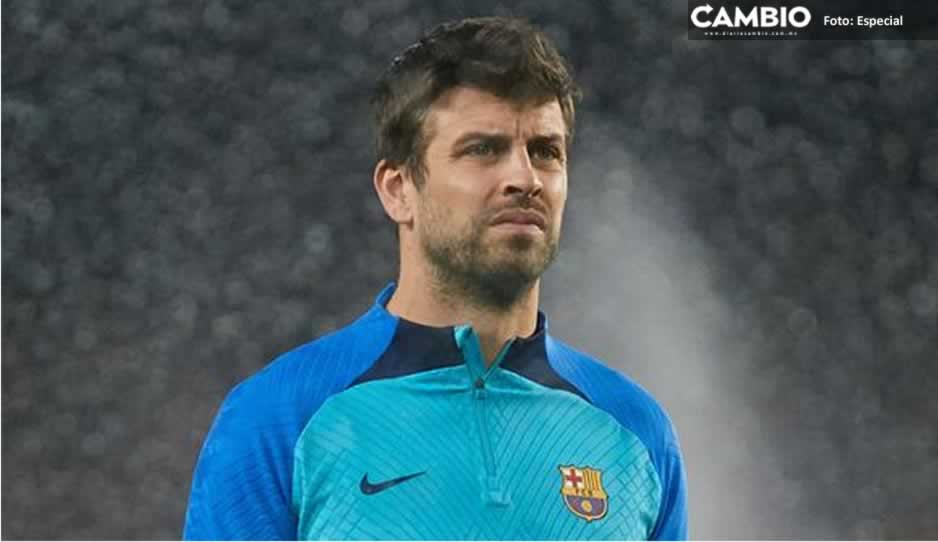 ¿Por Shakira? Piqué anuncia su retiro del futbol; el sábado será último partido con Barcelona