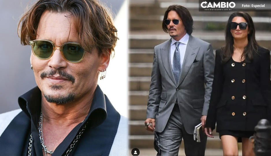 ¡Hicieron química! Johnny Depp ahora sale con abogada que lo defendió hace dos años