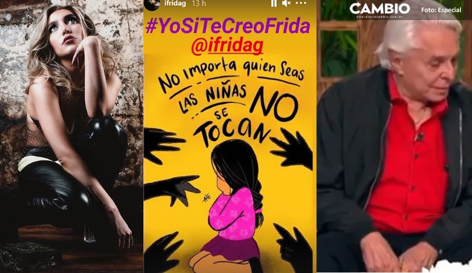 ¿Cómo me vas a tocar un pelo cuando ni tenía?: Frida Sofía responde a Enrique Guzmán