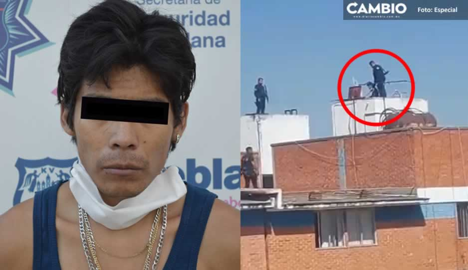 Él es Miguel, quien se escondió en tanque de agua de San Bartolo (VIDEO)