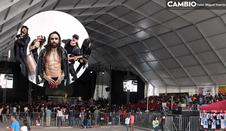 Moderatto analiza cancelar el concierto en la Feria de Puebla tras robo de su equipo de sonido