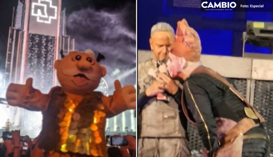VIDEO: Vocalista de Rammstein besó al Dr. Simi en pleno concierto