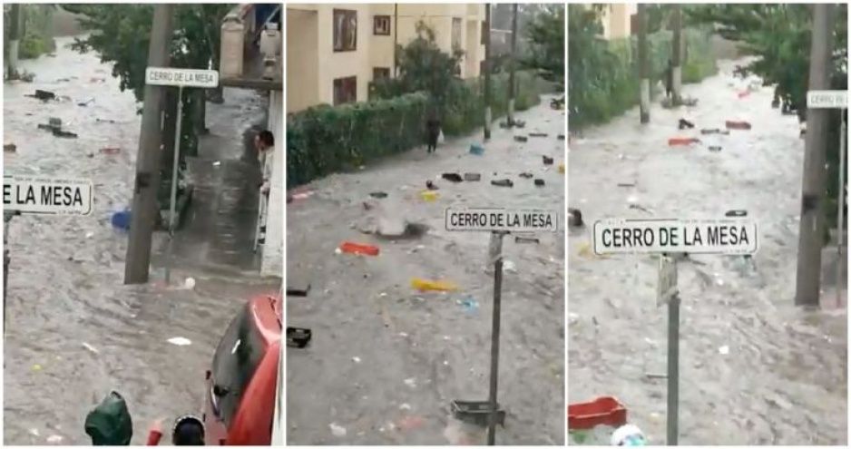 Tláloc arrasa con Tlalnepantla: inundaciones, desastres y al menos tres jóvenes desaparecidas (FUERTES VIDEOS)