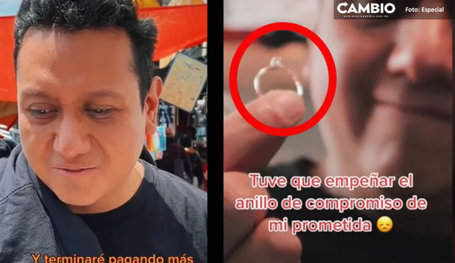 Empeña anillo de compromiso que compró en Coppel en pagos chiquitos, esta fue la razón (VIDEO)