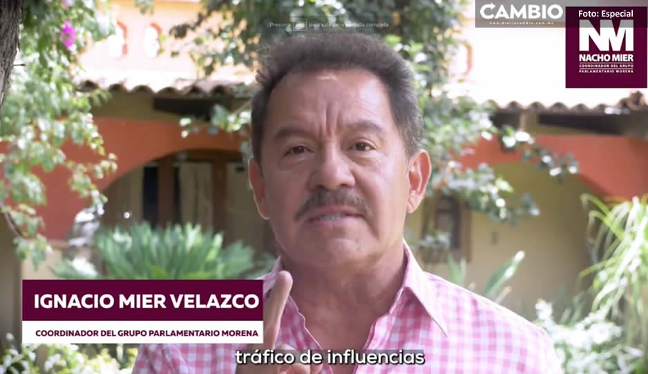 Ignacio Mier denuncia a Santiago Nieto, Barbosa, Armenta e Higuera ante la FGR (VIDEO)