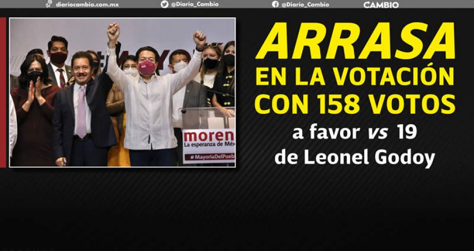 Mier se consolida en las grandes ligas: diputados de Morena lo reeligen como su coordinador (FOTOS y VIDEOS)