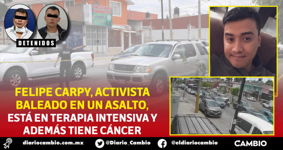 Felipe Carpy lucha por vivir: lo balearon en un asalto, pero además tiene cáncer (FOTOS Y VIDEO)