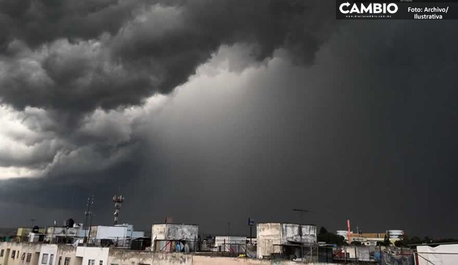 ¡Tormenta en Puebla se viene con todo! Apaga y desconecta aparatos eléctricos