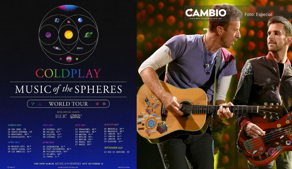 ¡Viva la vida! Regresa Coldplay a México: conoce fechas y lugares