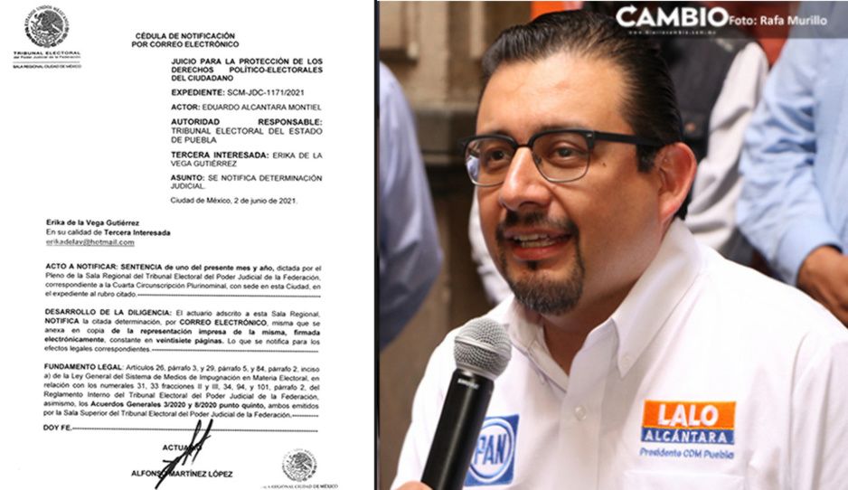 Ratifica TEPJF medidas cautelares vs Lalo Alcántara por acoso sexual vs Erika de la Vega