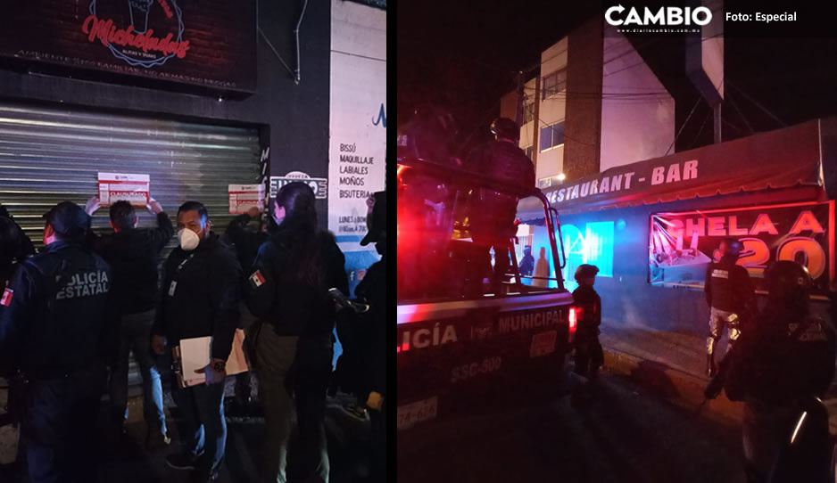 Estos son los once antros y tables clausurados: Beirut y Purple Night Club encabezan la lista