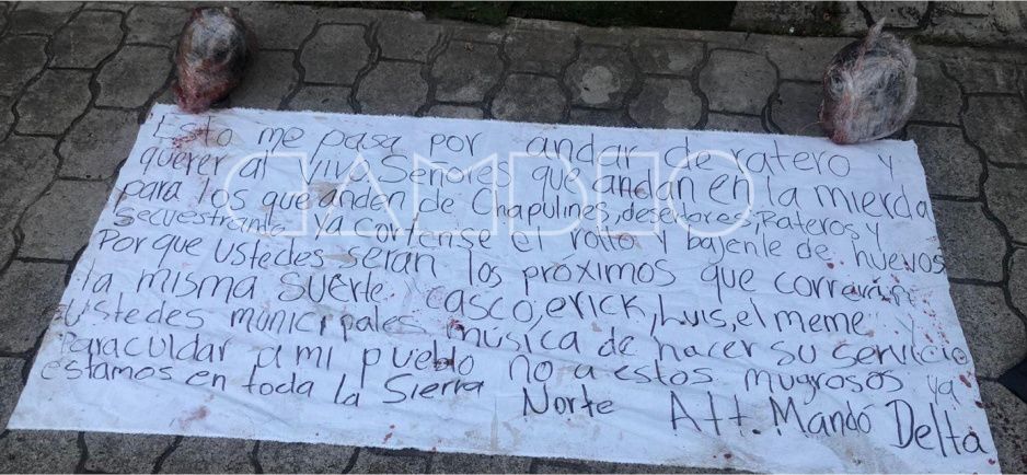 Narcos Puebla: Eran halconcitos los desmembrados en Venustiano Carranza (FUERTES FOTOS)
