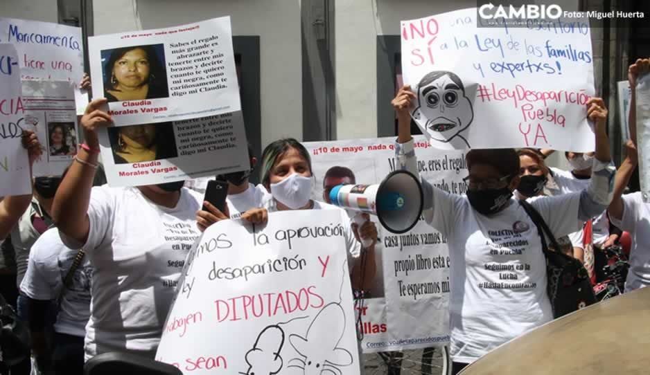 PAN solicita periodo extraordinario para Ley de Desaparecidos en Puebla
