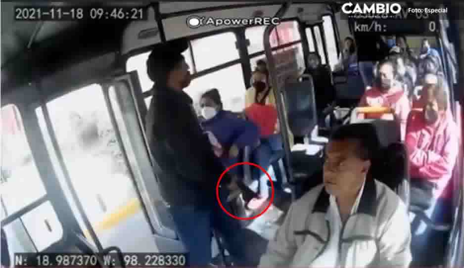 Captan en VIDEO violento asalto en ruta 63: “buen día, carteras y celulares”