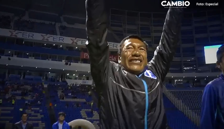 ‘El Club Puebla es el más grande’: dice Don More en medio de las lágrimas (VIDEO)