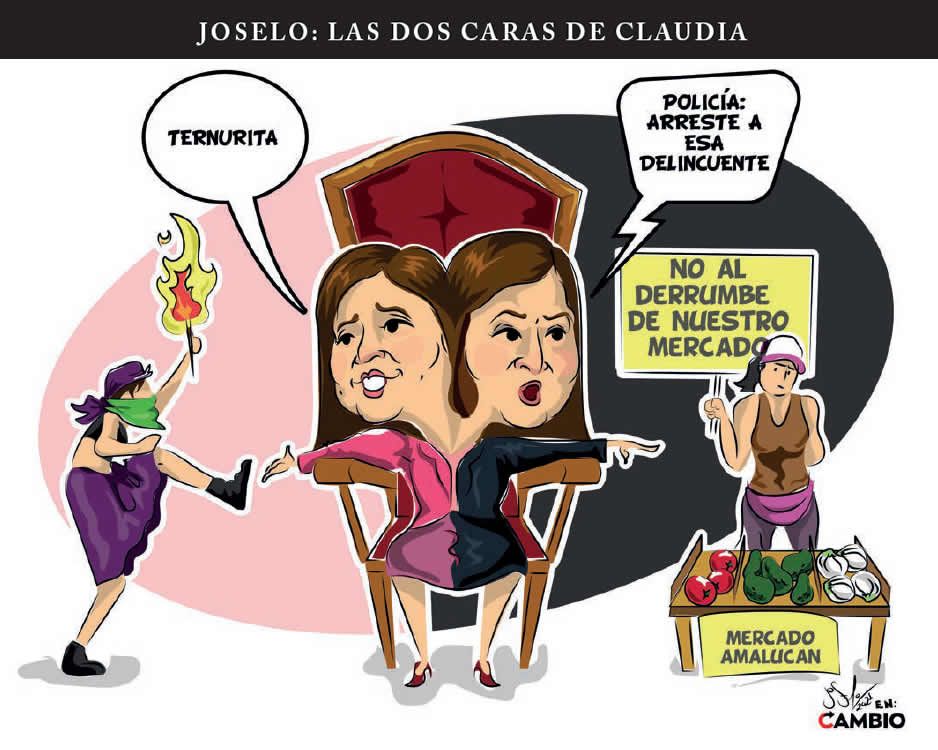 Monero Joselo: LAS DOS CARAS DE CLAUDIA