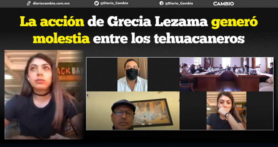 Tras ser exhibida conectándose a sesión de Cabildo desde un bar, regidora de Tehuacán guarda silencio