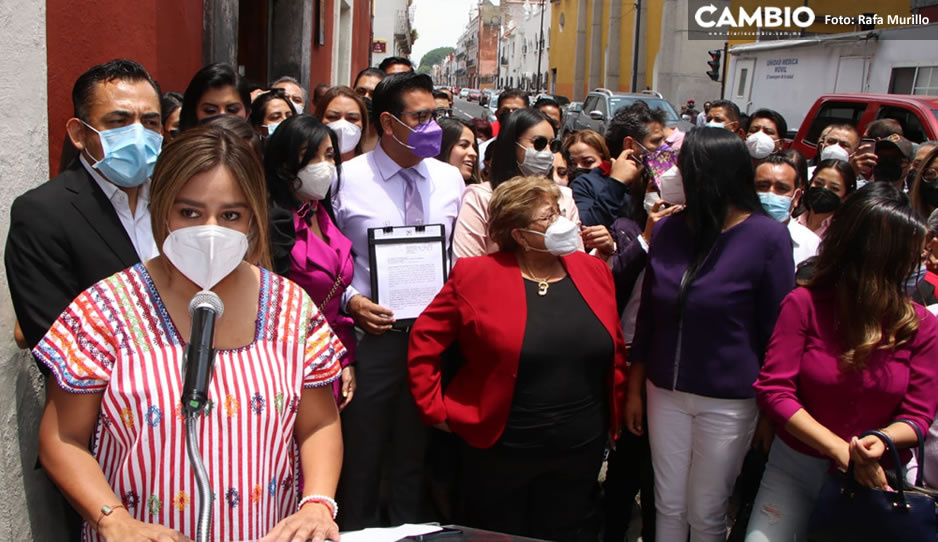 PRI Puebla denuncia a Layda Sansores ante la CDH por violencia política (VIDEO)