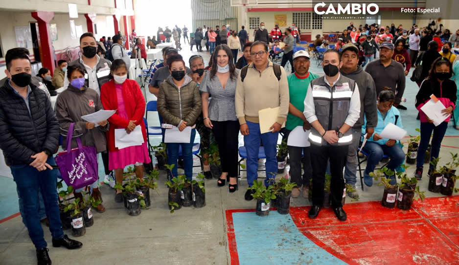 Pobladores de San Francisco Tepeyecac  fueron escuchados por Norma Layón
