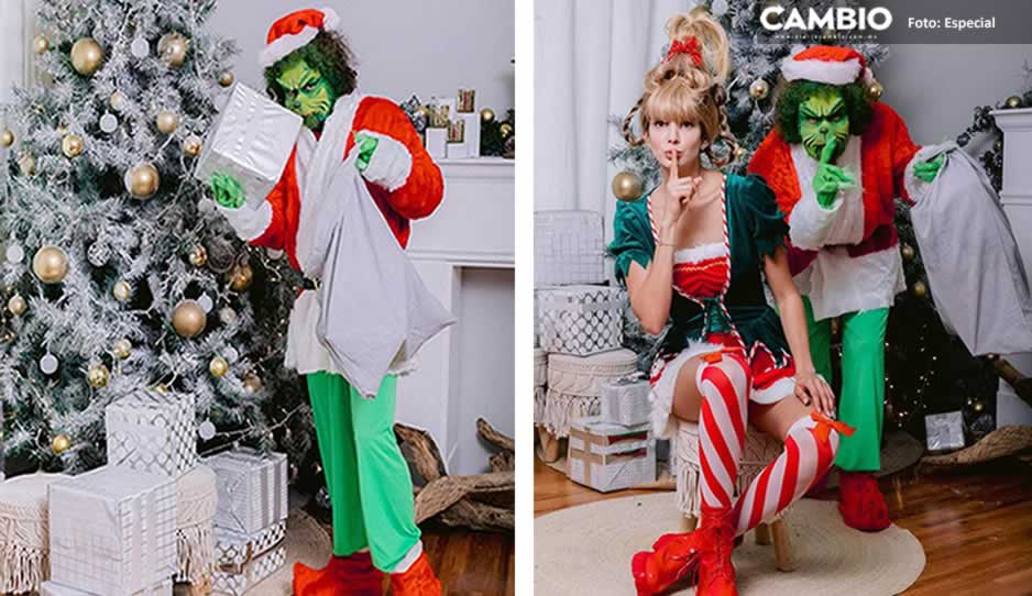 FOTOS: Luisito Comunica se disfraza de “El Grinch” y se roba la Navidad