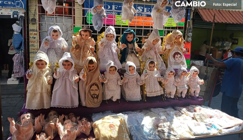 Ayuntamiento de Atlixco destina 34 lugares para la venta de niños Dios por el día de la Candelaria