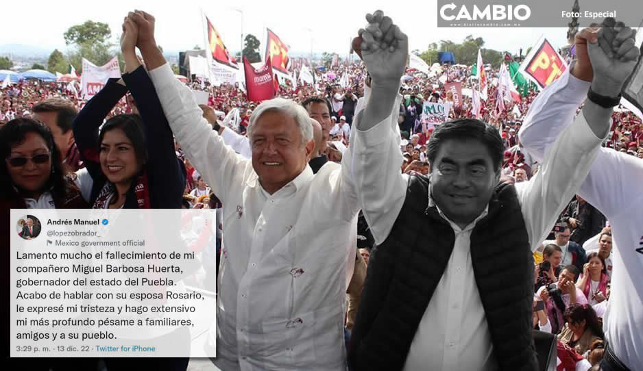 López Obrador estará en homenaje a Barbosa en casa Aguayo, adelanta la vocera Vélez (VIDEO)