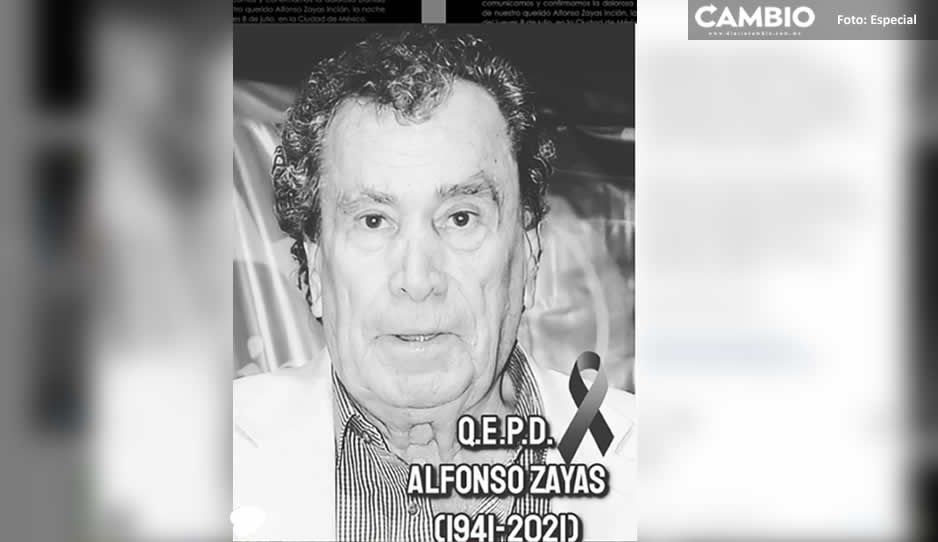 A los 80 años de edad muere Alfonso Zayas, actor y comediante del cine mexicano