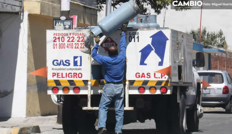 ¡454 pesitos! Esto costará el tranque de gas de 20 kilos en Puebla