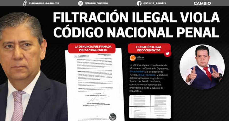 Estoy a su disposición fiscal Higuera Bernal: la respuesta de Rueda a la supuesta denuncia de la UIF