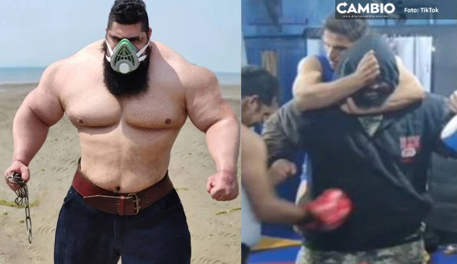 ¡No te pases! Así es el bestial entrenamiento del Hulk iraní (VIDEO)