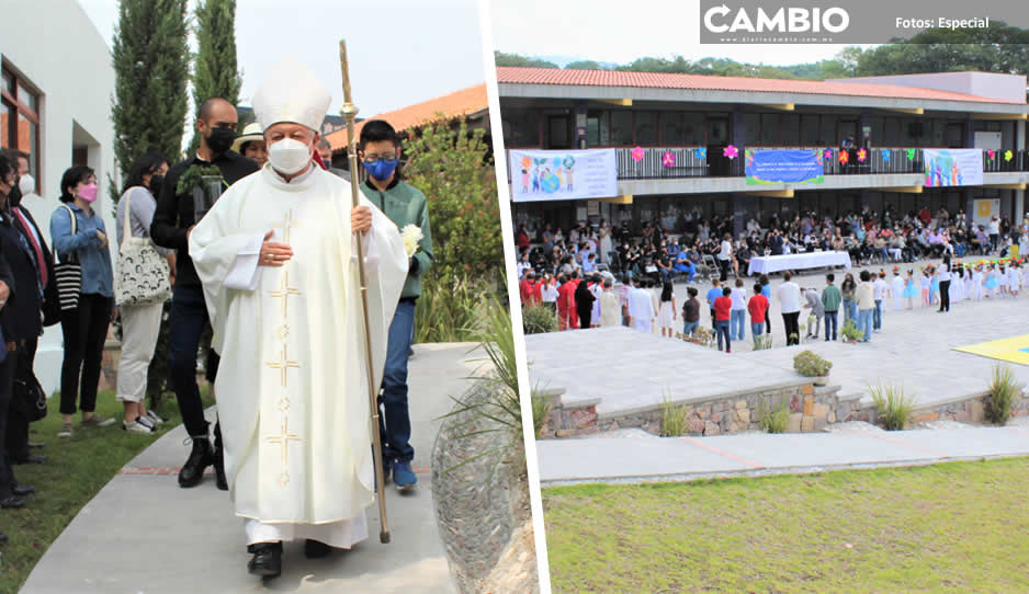 Inauguran aulas de primaria en el Colegio Teresiano-Haras (FOTOS)