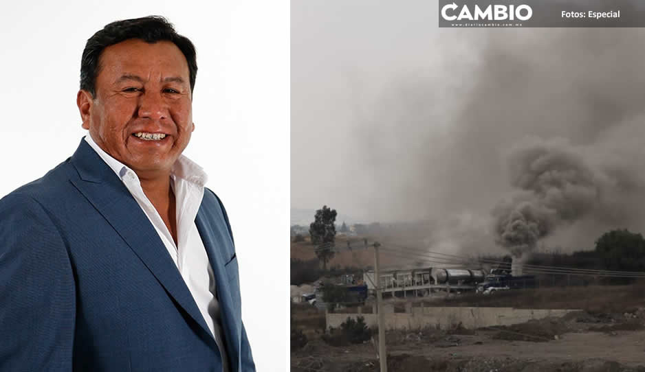 Empresa de asfalto que contamina Coronango, ignora y se burla del Ayuntamiento de Gerardo Sánchez