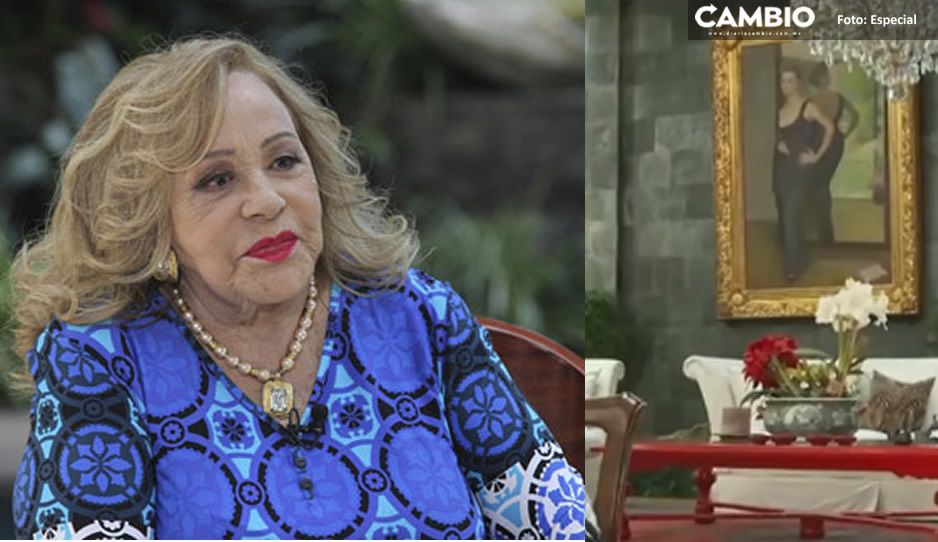 Silvia Pinal presume su lujosa mansión en la CDMX (VIDEO)