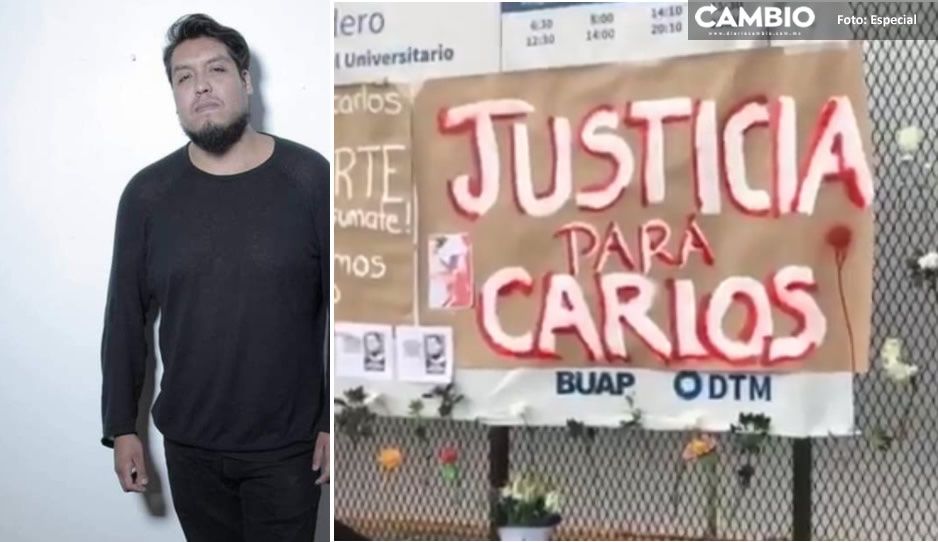 Estudiantes de la BUAP exigen justicia para Carlos; presuntamente asesinado por policías de Xoxtla